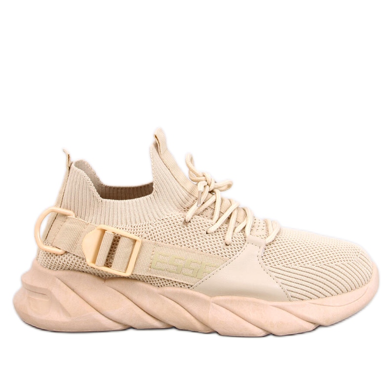 Wades Beige Sockensneaker