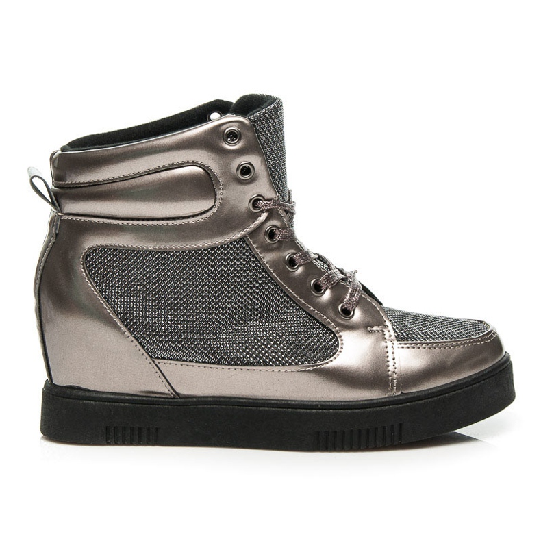 Coura Turnschuhe zum Schnüren grau