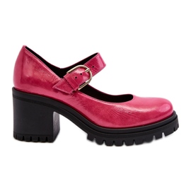 Zazoo 20166 Lacklederpumps Fuchsia rosa