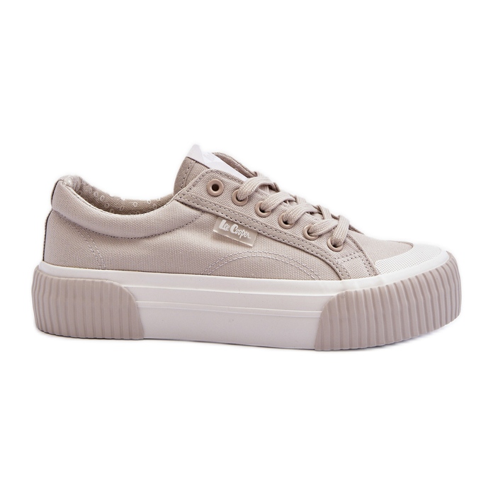 Damen-Sneaker mit dicker Sohle Lee Cooper LCW-24-31-2178 Grau