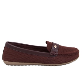 Yuriko Marrone weiche Damenmokassins braun