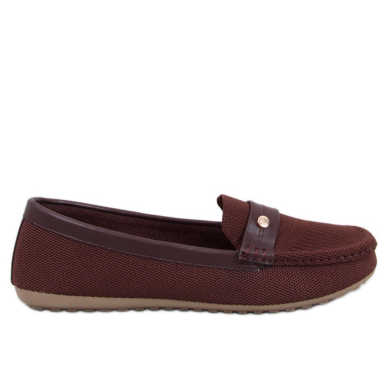 Yuriko Marrone weiche Damenmokassins braun