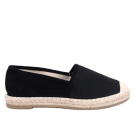 Haydon Schwarze Damen-Canvas-Espadrilles