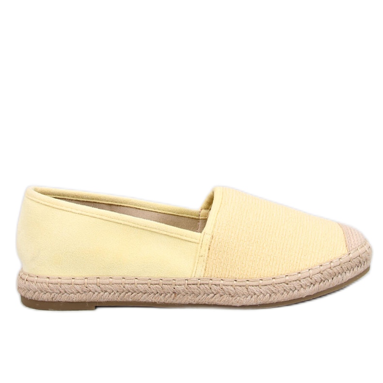 Haydon Gelbe Canvas-Espadrilles für Damen
