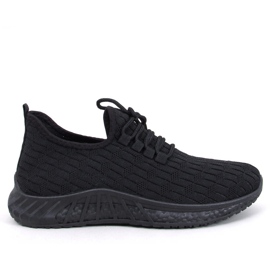 Barkes Allblack Sockensneaker schwarz