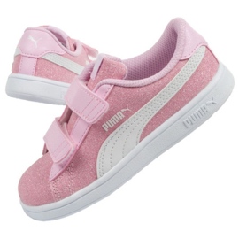 Puma Smash Schuhe 367380 33 rosa