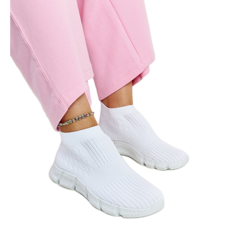 Weiße, leichte Sport-Sneaker von Vaclav