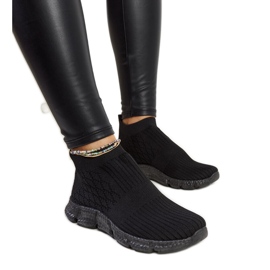 Schwarze, leichte Sport-Sneaker von Vaclav