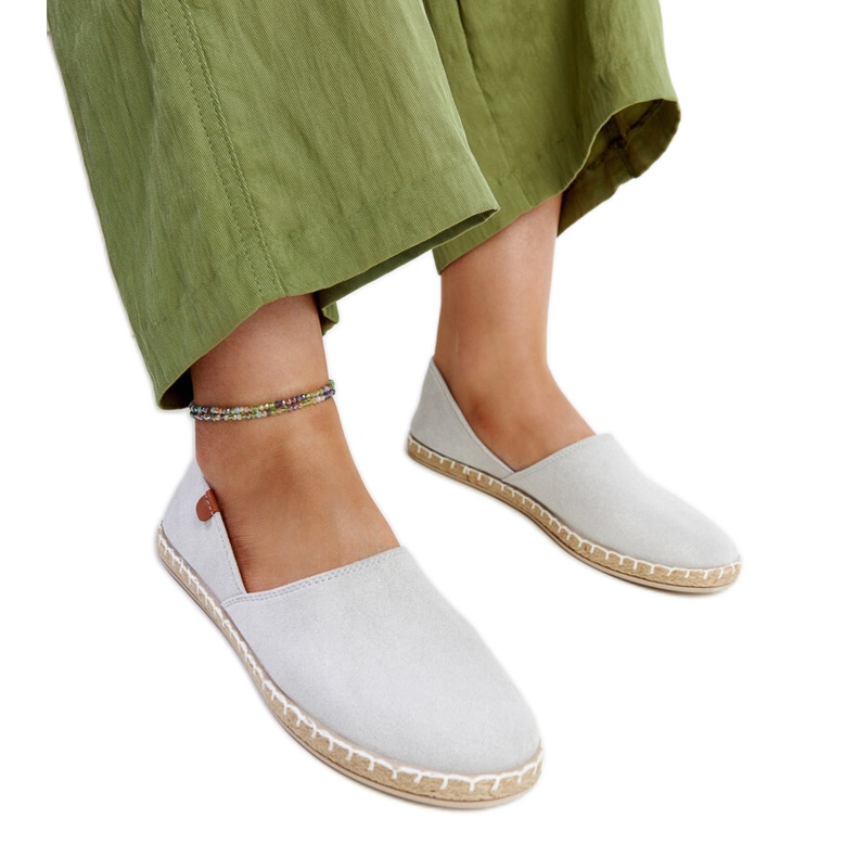 Gimja-Sneaker in Silber grau