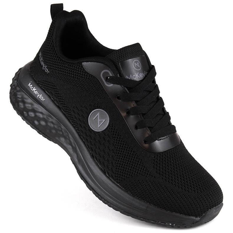 Schwarze Herren-Sportschuhe McKeylor 20683