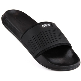Schwarze Sport-Flip-Flops für Herren Big Star NN174694