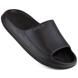Schwarze Big Star NN274A042 Flip-Flops aus Schaumstoff für Strand und Schwimmbad