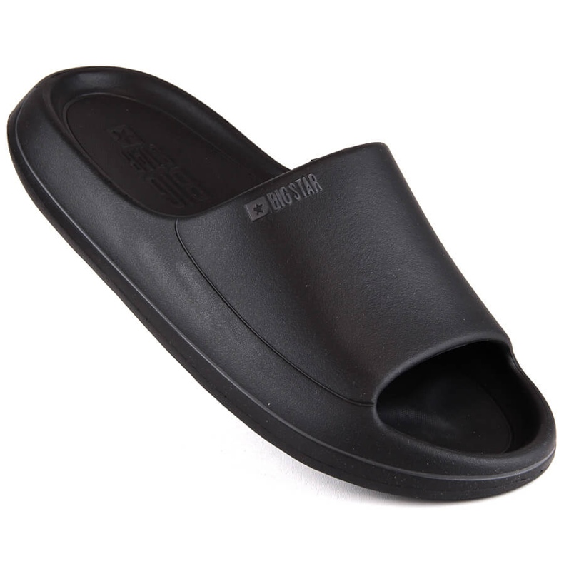 Schwarze Big Star NN274A042 Flip-Flops aus Schaumstoff für Strand und Schwimmbad