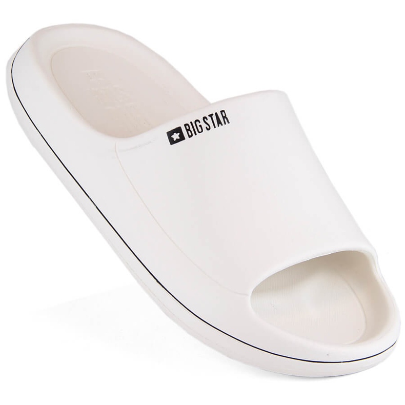 Strand-Flip-Flops aus weißem Schaumstoff Big Star NN274A043