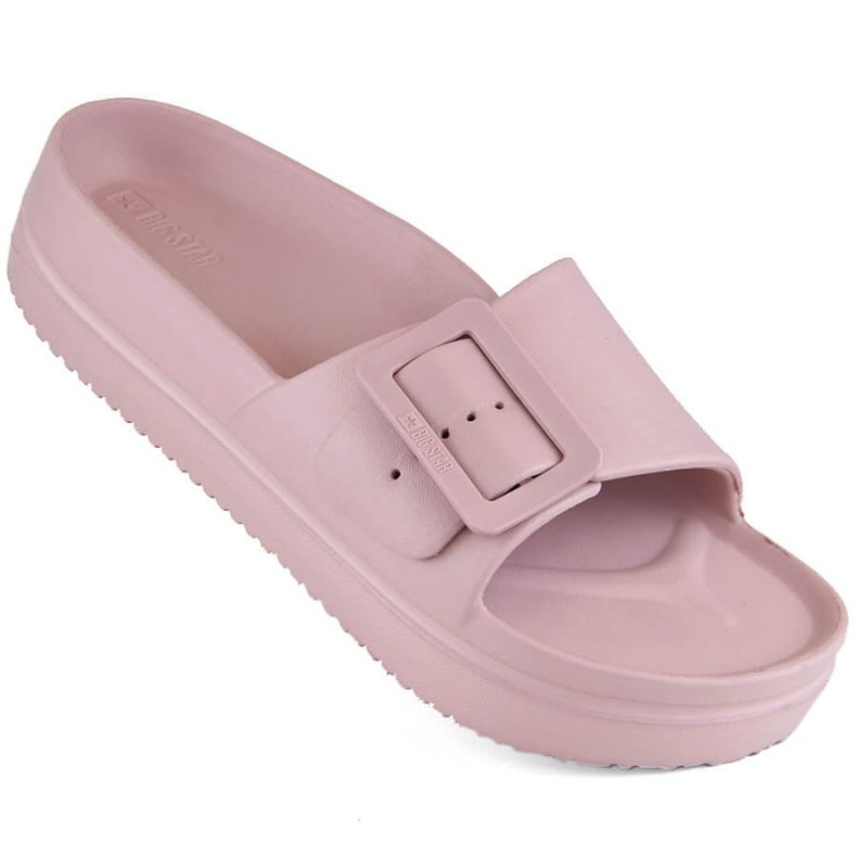 Big Star W INT1969A Plateau-Flip-Flops, rosa