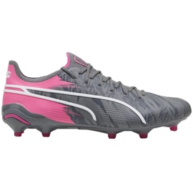 Puma King Ultimate Rush FG/AG 107824 01 Fußballschuhe grau