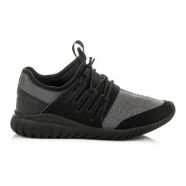 Adidas Tubular Radial J schwarz grau