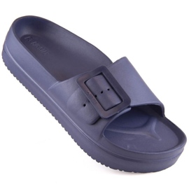 Big Star INT1967 Plateau-Flip-Flops, Marineblau