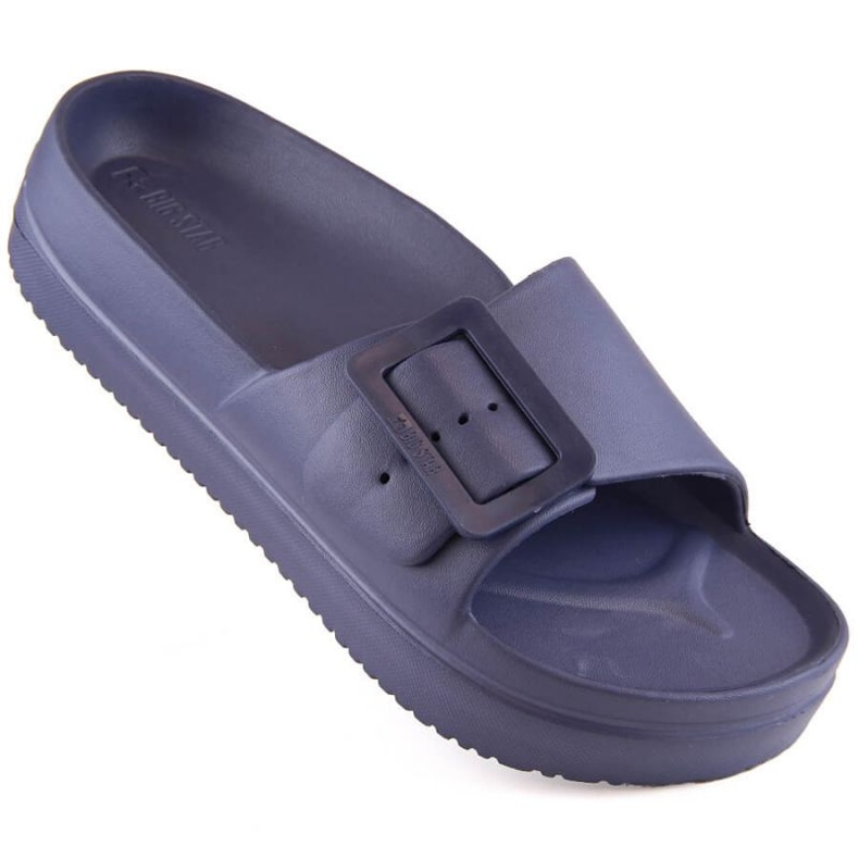 Big Star INT1967 Plateau-Flip-Flops, Marineblau