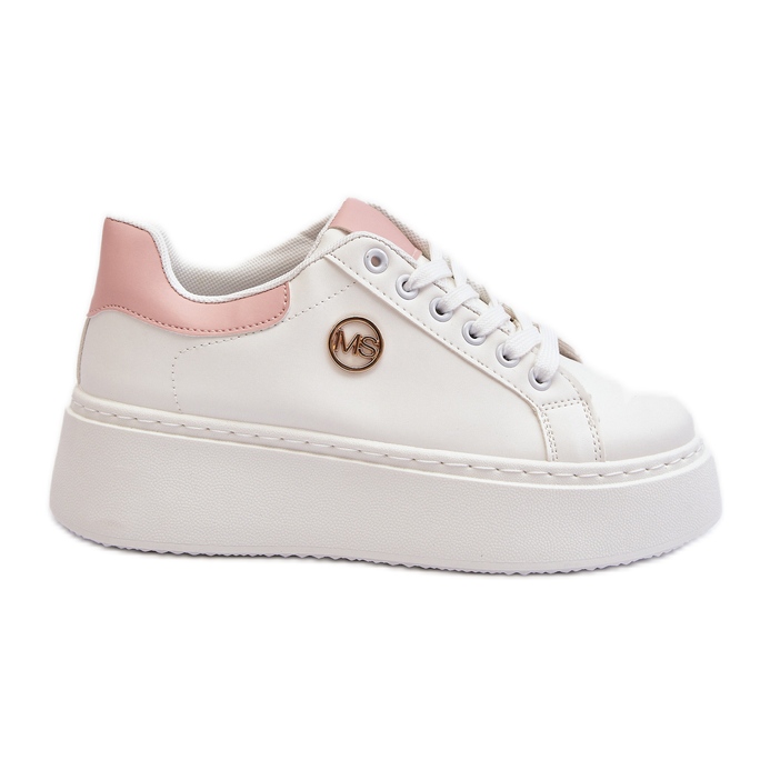PM1 Weiße Plateau-Sneaker für Damen von Eshen