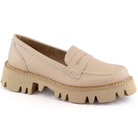 Filippo W PAW502 beige Lederschuhe