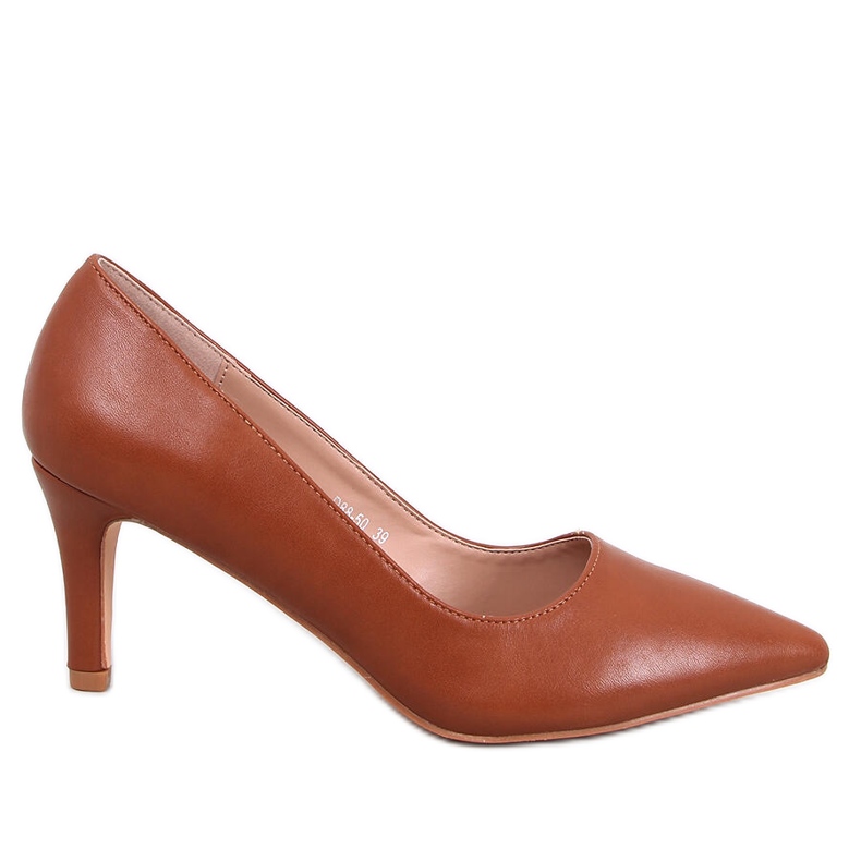 Greave Camel-Pumps mit niedrigem Absatz braun