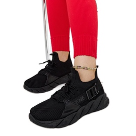 Schwarze, leichte Faruz-Sportsneaker