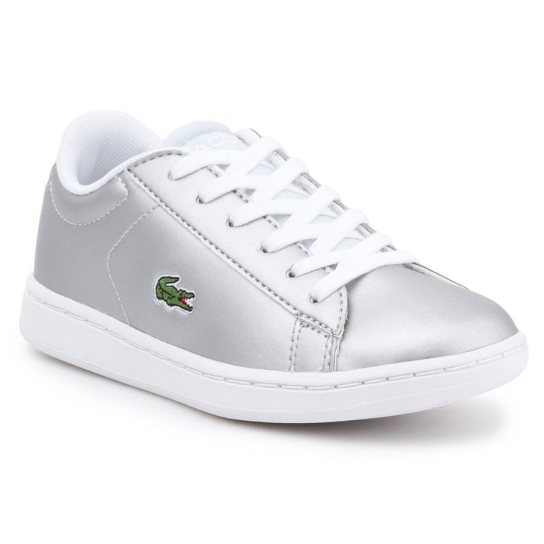 Lacoste-Schuhe 7-34SPC0006334 silber-