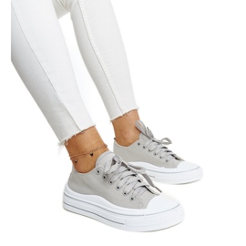 Graue Anbarin-Plateau-Sneaker