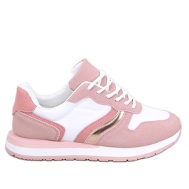 Carthy Pink Damen-Sneaker weiß