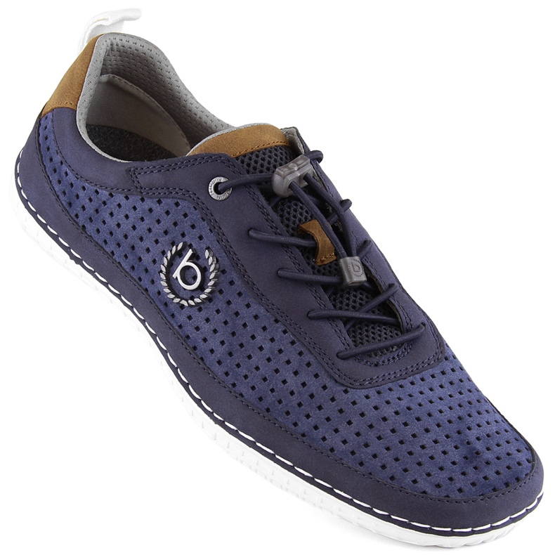 Bequeme Herren-Sport-Slipper Bugatti NN153246 blau