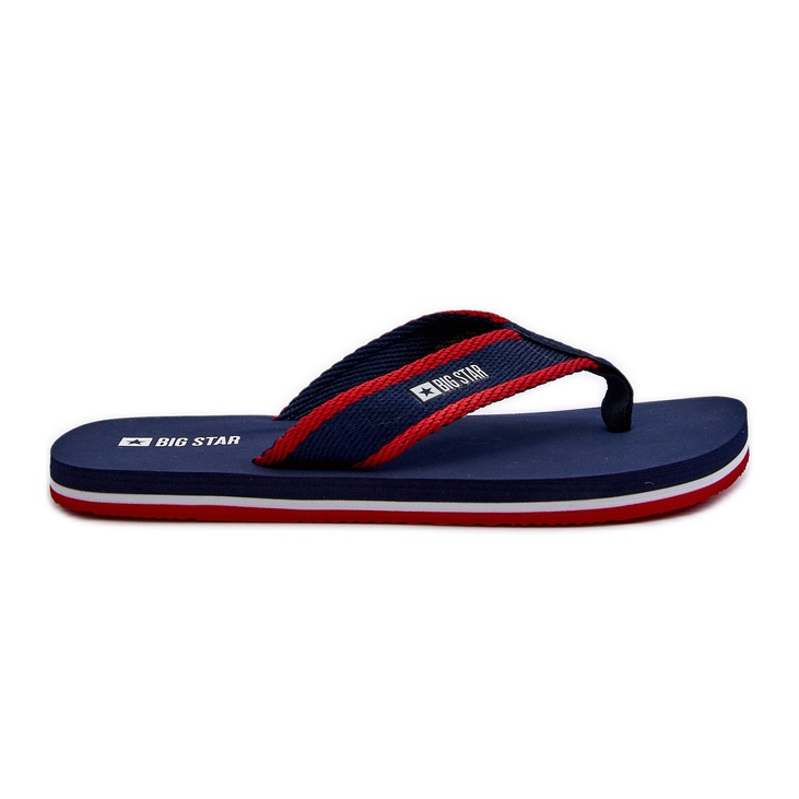 Big Star Herren-Flip-Flops NN174623 Marineblau