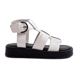 Damen Sandalen Big Star NN274072 Weiß