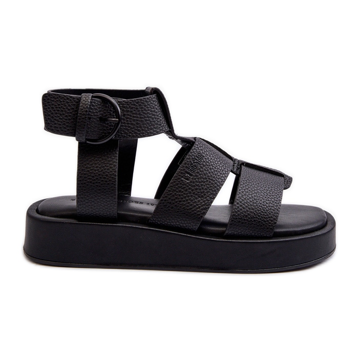 Damen Sandalen Big Star NN274071 Schwarz