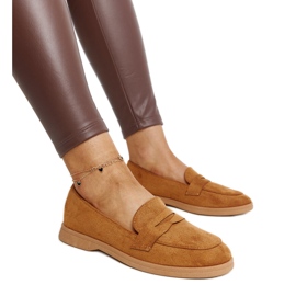 Braune Nibras-Loafer aus Wildleder