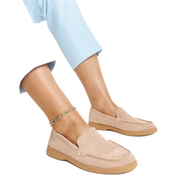 Beige Wildlederschuhe von Rumay