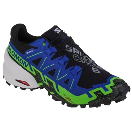 Salomon Spikecross 6 Gtx M 472687 Laufschuhe blau