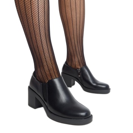 Schwarze Lavia-Schuhe mit hohen Absätzen