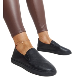 Schwarze Sanan-Schuhe