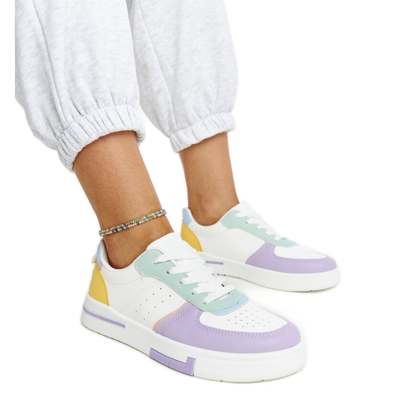 Mehrfarbige Branka-Plateau-Sneaker