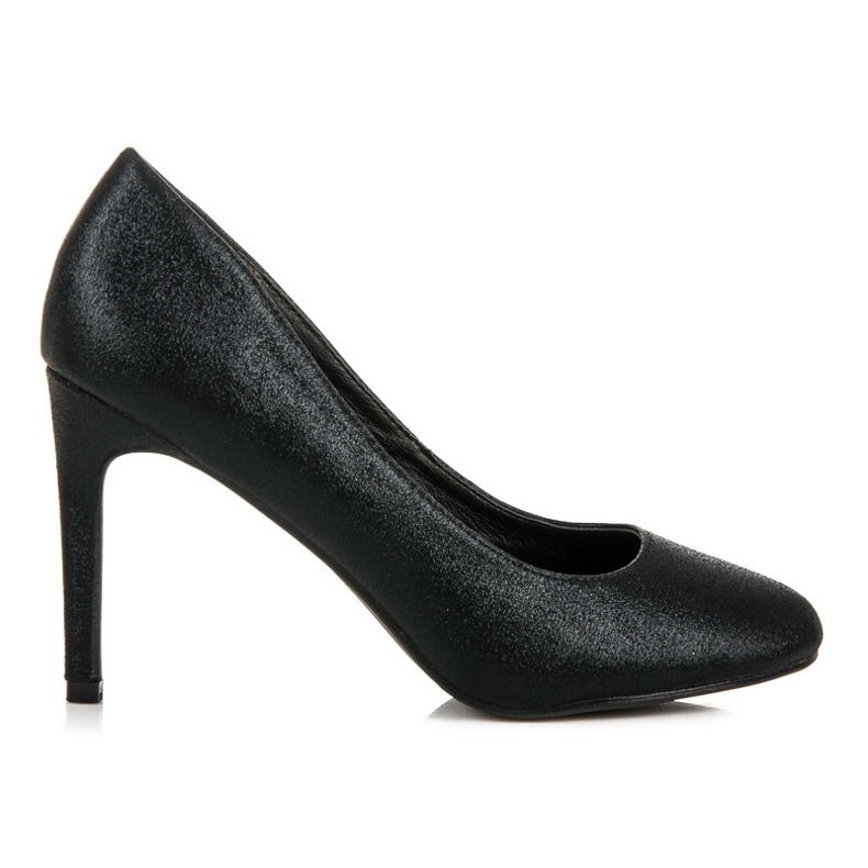 Comer Glänzende Pumps schwarz
