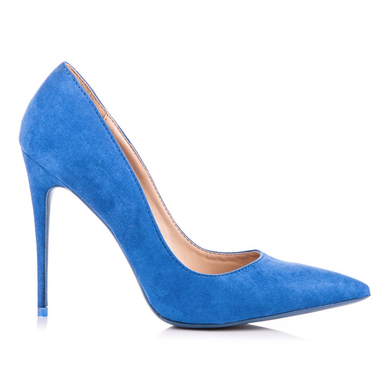 Vices Pumps an einer Nadel blau