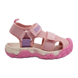 Mädchen-Sandalen mit Klettverschluss Big Star NN374234 Rosa