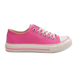 Niedrige Damen-Sneaker Big Star NN274271 Rosa