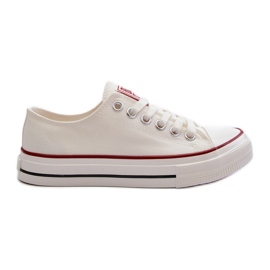 Niedrige Damen-Sneaker Big Star NN274274 Weiß