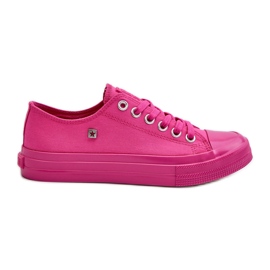 Klassische Damen-Sneaker Big Star NN274290 Fuchsia rosa