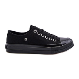 Klassische Damen-Sneaker Big Star NN274284 Schwarz