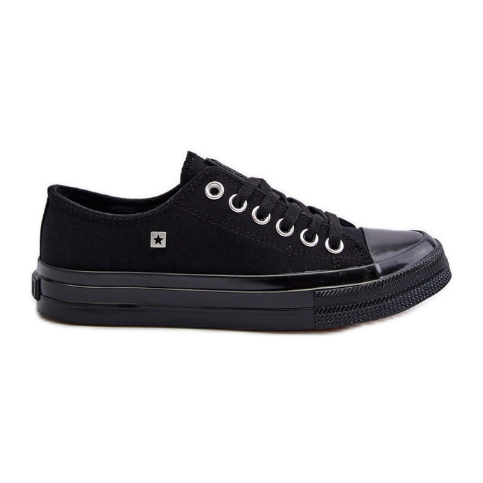 Klassische Damen-Sneaker Big Star NN274284 Schwarz