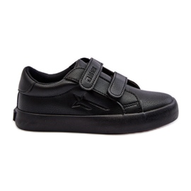 Kinder-Sneaker mit Klettverschluss Big Star NN374006 Schwarz