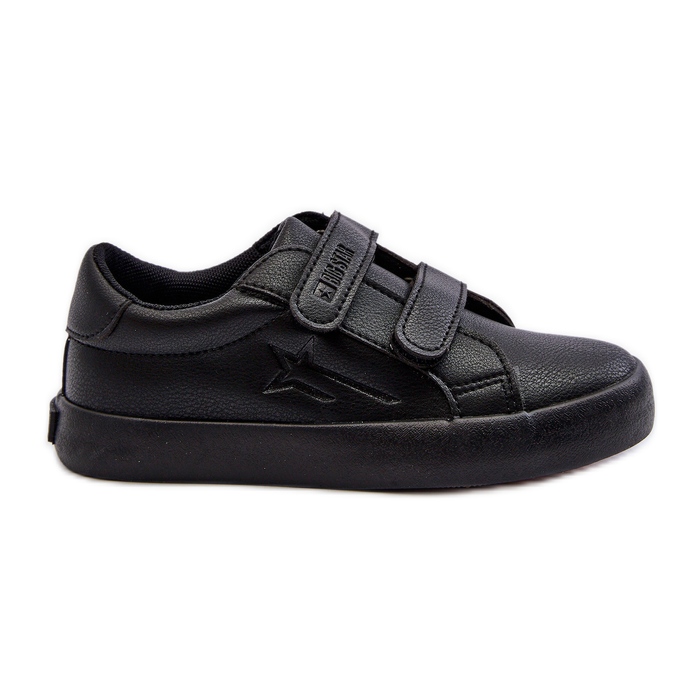 Kinder-Sneaker mit Klettverschluss Big Star NN374006 Schwarz
